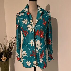 Vintage 70’s small button down shirt Leslie J. 1094